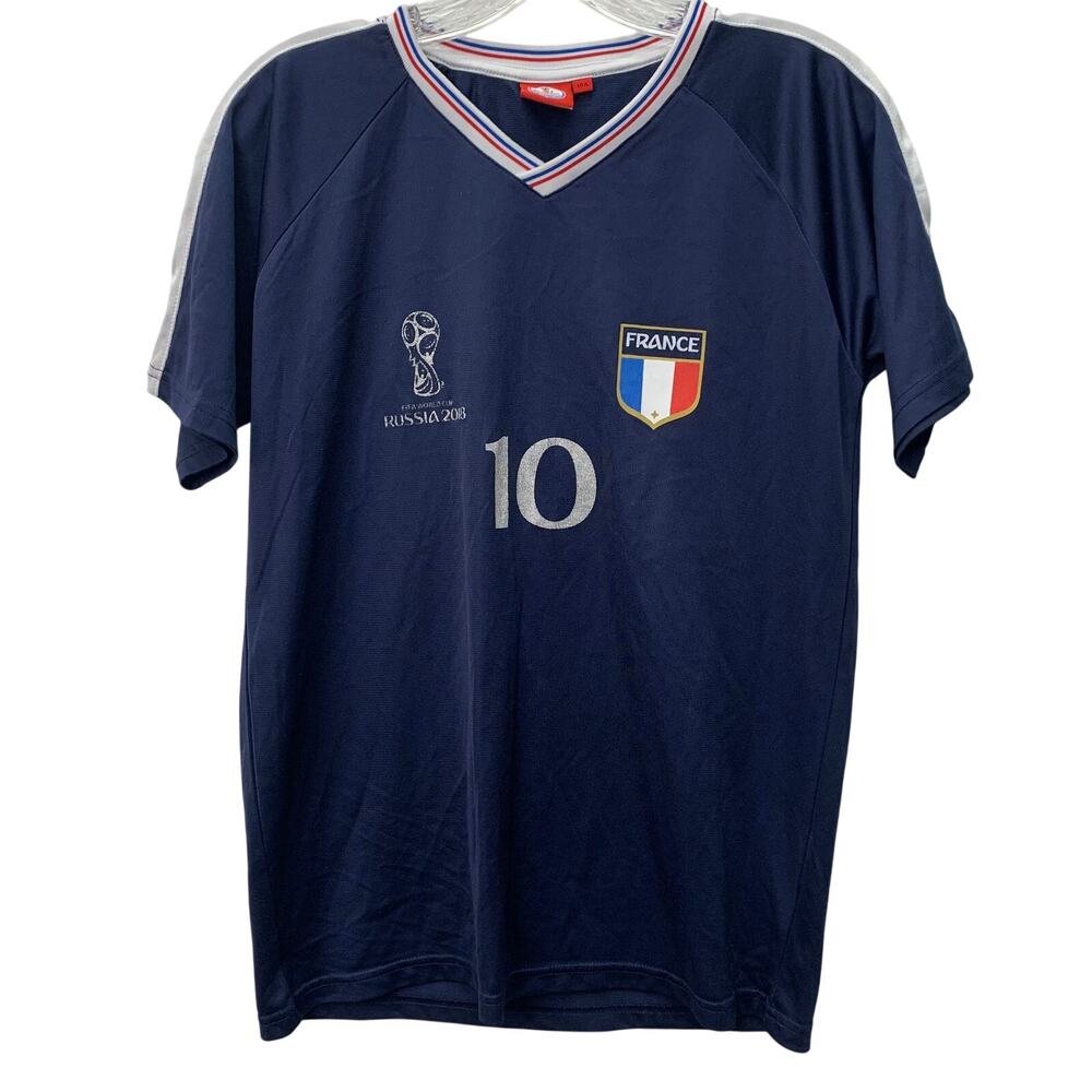 Fifa World Cup Russia 2018 Size 14A France 10 Jersey Soccer Shirt